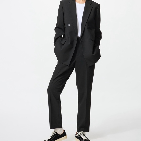 Uniqlo Women’s Smart Ankle Pants with 2-Way Stretch | Black | Size XL - Picture 1 of 6